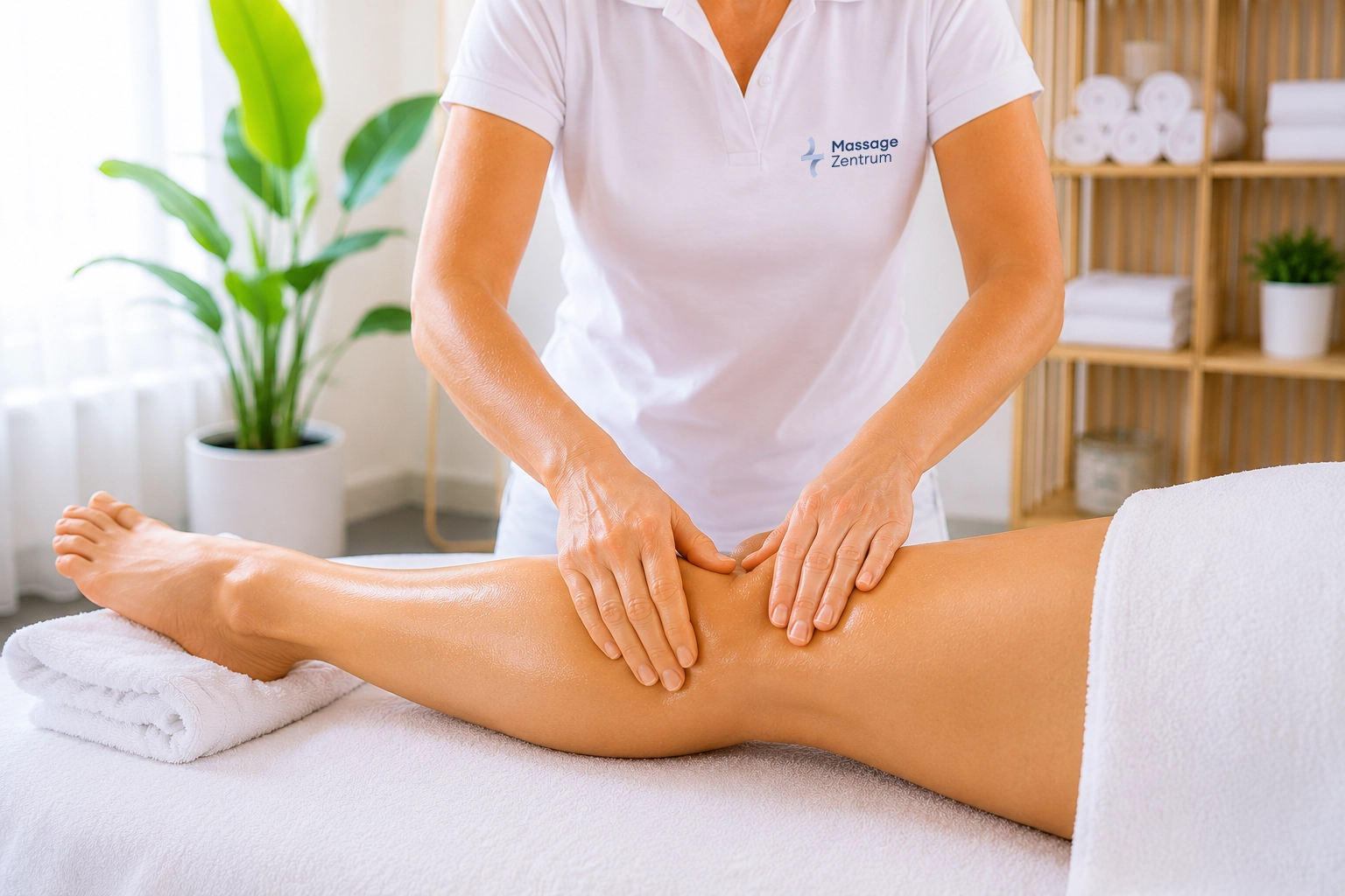 Sanfte Lymphdrainage bei schweren Beinen bei Basel