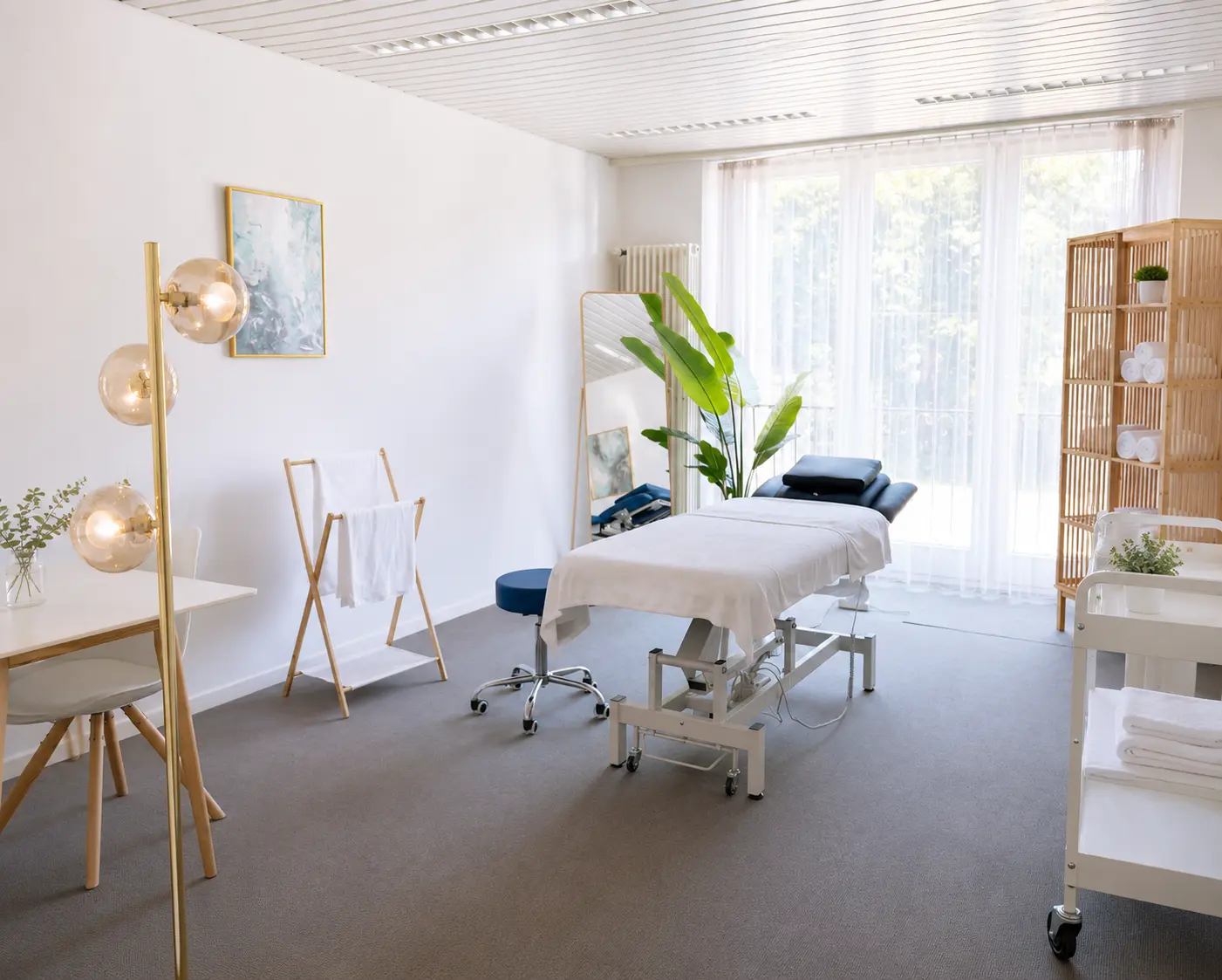 Praxisräume des Massage Zentrum Basel am Aeschengraben 13